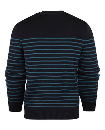 Saint James Pullover BinicII Ronde Hals | Blauw
