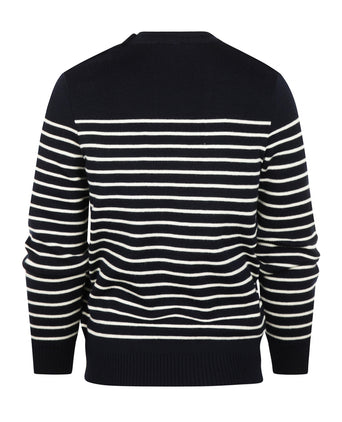 Saint James Pullover BinicII Round Neck | Blue
