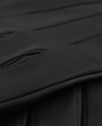 Soft Nappa Leather Glove | Black
