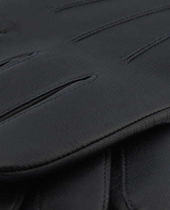 Soft Nappa Leather Glove | Navy Blue