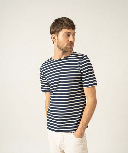 Levant Crew Neck T-Shirt | Navy Blue