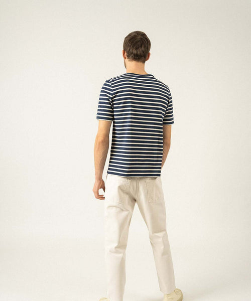 Levant Crew Neck T-Shirt | Navy Blue