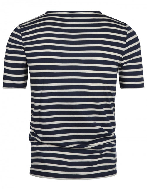 Levant Crew Neck T-Shirt | Navy Blue