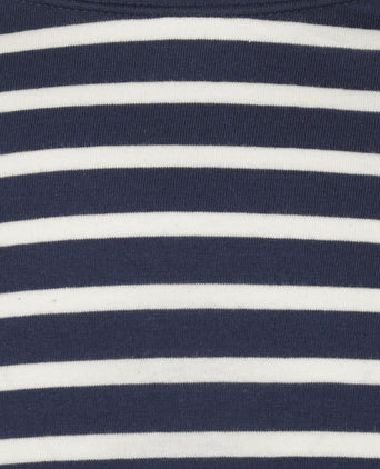 T-shirt Levant ronde hals | Navy Blauw