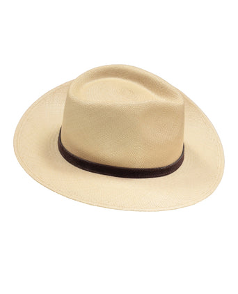 Sportieve Panama Hoed | Bruin