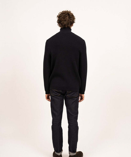 Saint James Zipped Vest Quiberon III | Navy Blue