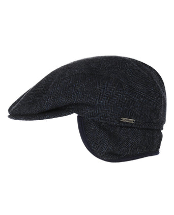 Wigens Tweed Cap | Blue