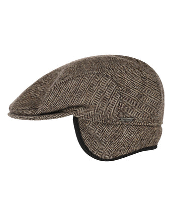 Wigens Tweed Cap | Brown