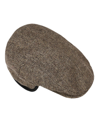 Wigens Tweed Cap | Brown