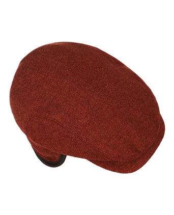 Wigens Tweed Cap | Rood