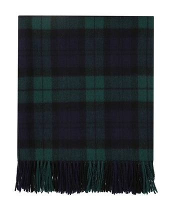 Irish Lambswool Plaid | Black Watch Tartan