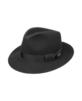 Stetson Fedora Furfelt | Black