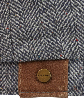 Hatteras Silk | Blue Herringbone