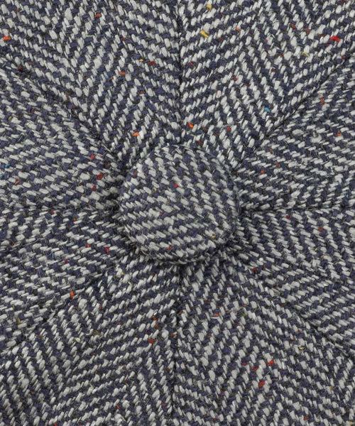 Hatteras Silk | Blue Herringbone