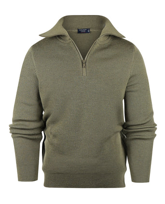 Saint James Cotentin Sailor Sweater | Green