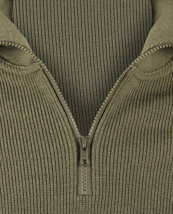 Saint James Cotentin Sailor Sweater | Green