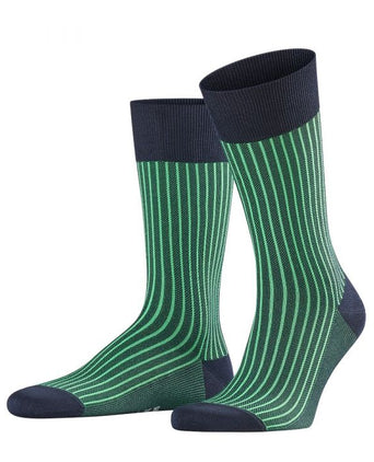 Oxford neon streep heren Sokken | Blauw