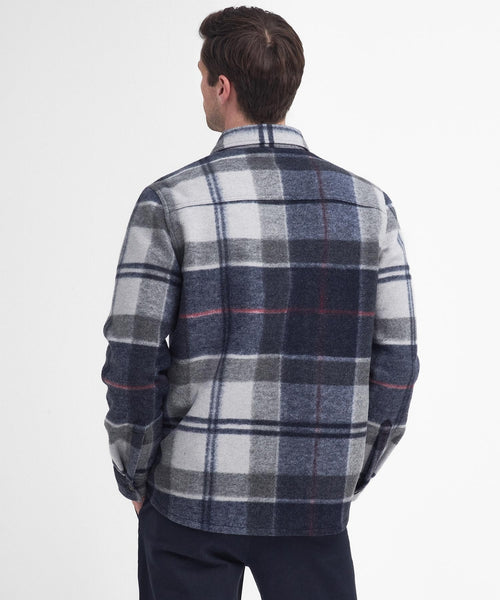 Barbour Chapter Tailored Check Overshirt | Blue