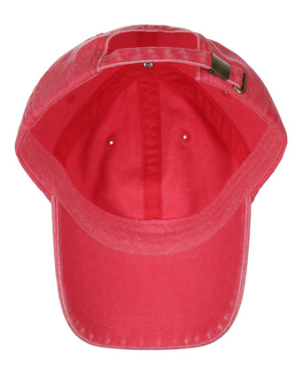 Cotton Baseball Cap | Red