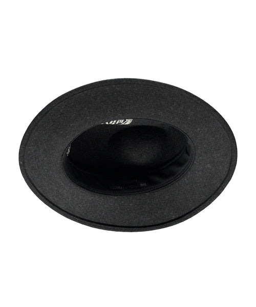 Sporty Wool Felt Hat | Anthracite Grey