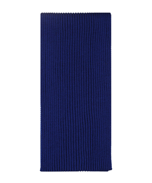 Scarf knitted wool | Blue