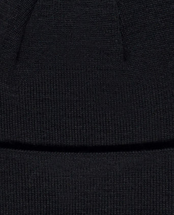 Fine Woven Wool Hat | Black
