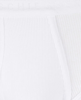 Sports briefs double rib | white