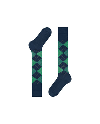 Preston Men's Knee Socks | Blue