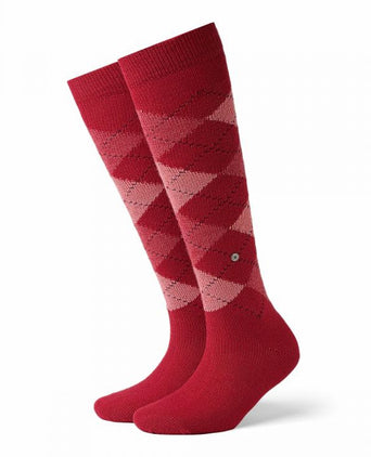 Whitby Women's Knee Socks | Red