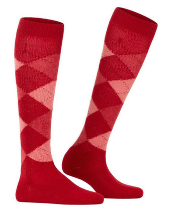 Whitby Women's Knee Socks | Red