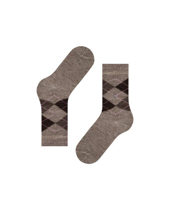 Whitby Women's Socks | Brown