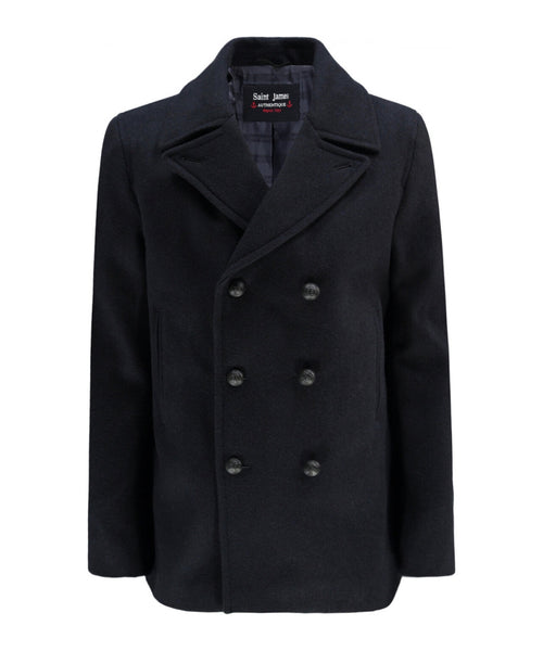 Peacoat Galion double breasted | Navy Blue