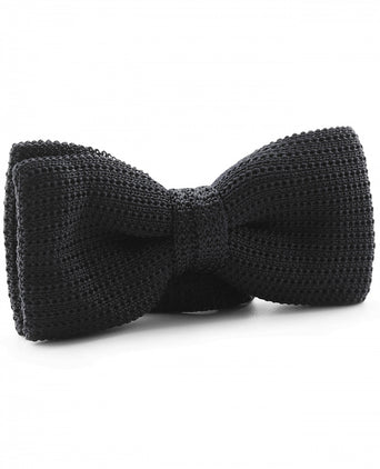 Stylish Silk Bow | Black