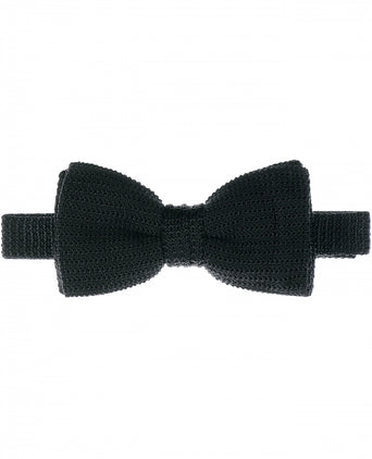 Stylish Silk Bow | Black