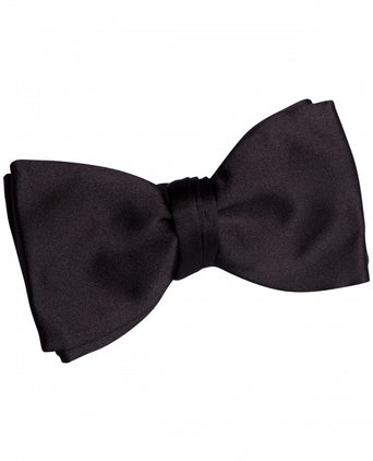Stylish Silk Bow | Black