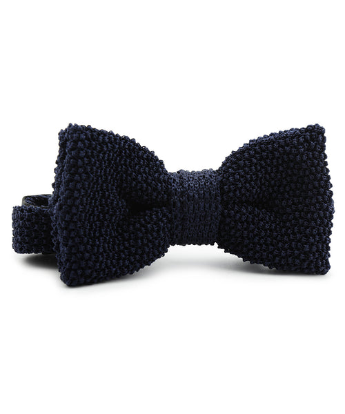 Elegante Zijden strik | Navy Blauw