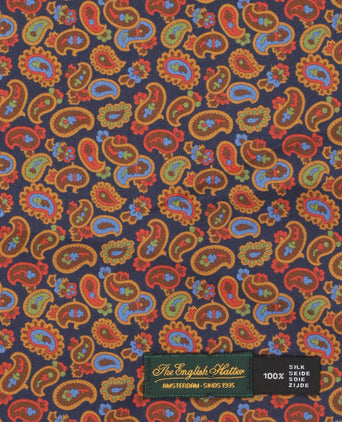 Scarf Double Silk | Blue