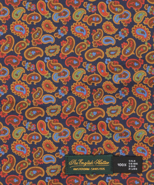 Scarf Double Silk | Blue