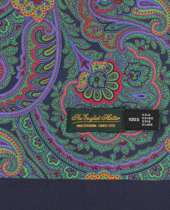 Scarf Double Silk | Blue