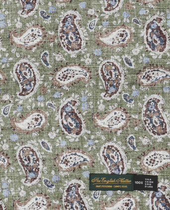 Scarf Double Silk | Green