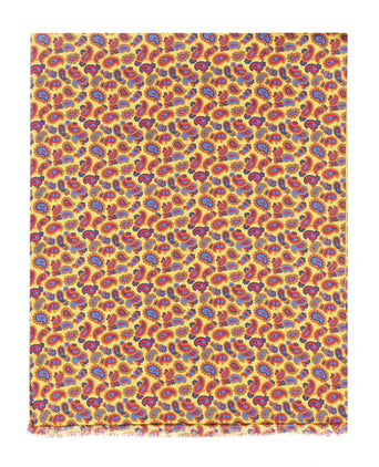 Scarf Double Silk | Yellow