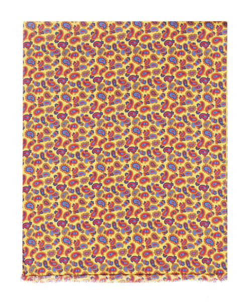 Scarf Double Silk | Yellow