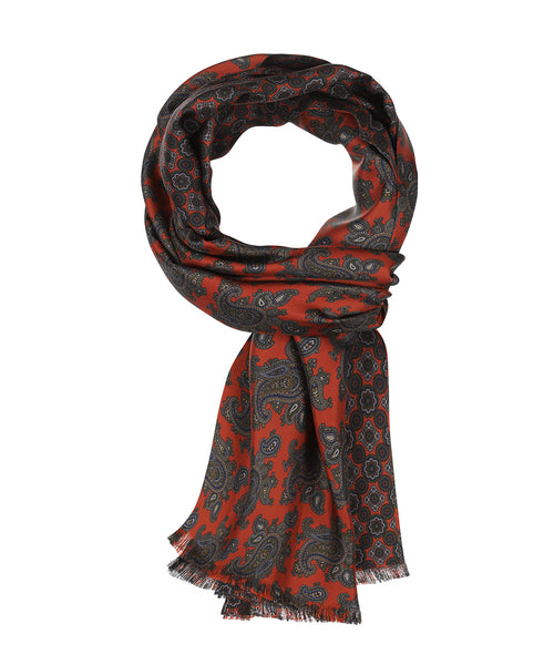 Sjaal Zijden | Rood