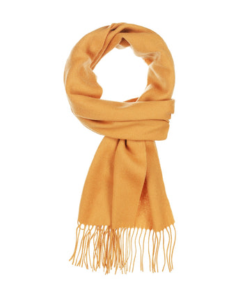 Scarf Lambswool 190x30 | Brown