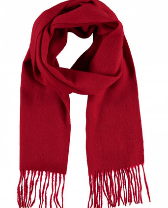 Scarf Lambswool 190x30 | Red