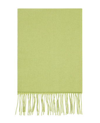 Scarf Lambswool 190x30 | Green