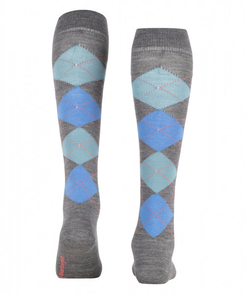 Marylebone Women's Knee Socks | Grey