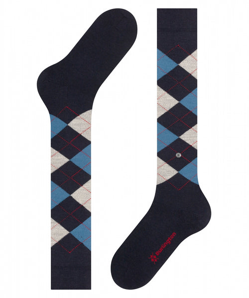 Marylebone ladies Knee high socks | Dark Navy