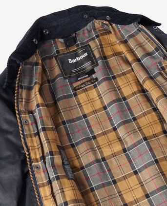 Waxed jacket Beaufort | Navy Blue