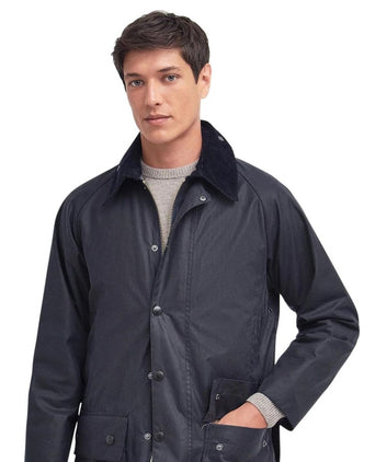 Waxed jacket Beaufort | Navy Blue
